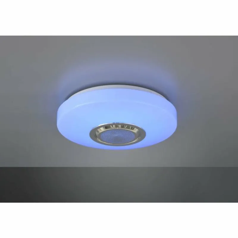 Luminaires Reality Plafonnier Reality MAIA LED Blanc, 1 lumière, Télécommandes, Changeur de couleurs* Éclairage Led