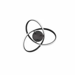 Luminaires Reality Plafonnier Reality MEO LED Noir, 1 lumière* Éclairage Led