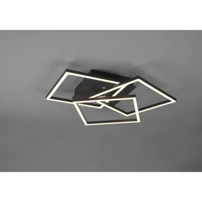 Luminaires Reality Plafonnier Reality Mobile LED Noir, 1 lumière, Télécommandes* Éclairage Led