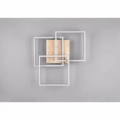 Lampes En Bois-Luminaires Reality Plafonnier Reality Mobile LED Couleur bois, Noir, 1 lumière, Télécommandes