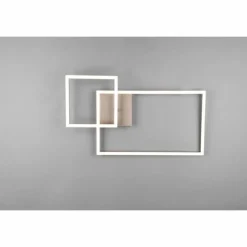 Luminaires Reality Plafonnier Reality Padella LED Nickel mat, 1 lumière* Éclairage Led