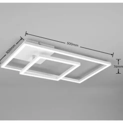 Luminaires Reality Plafonnier Reality Padella LED Blanc, 1 lumière* Éclairage Led