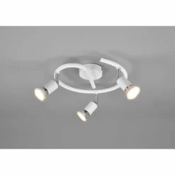 Luminaires Reality Plafonnier Reality Paris Blanc, 3 lumières* Plafonniers