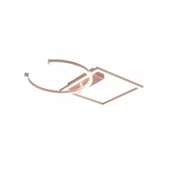 Lampes Dorées-Luminaires Reality Plafonnier Reality Pivot LED Or rose, 1 lumière