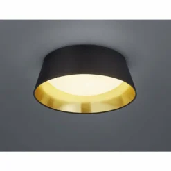 Lampes En Tissu-Luminaires Reality Plafonnier Reality PONTS LED Noir, 1 lumière