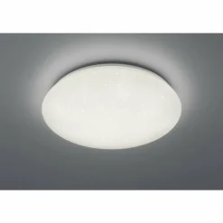 Luminaires Rustiques-Luminaires Reality Plafonnier Reality Potz LED Blanc, 1 lumière