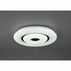 Luminaires Reality Plafonnier Reality Rana LED Noir, Blanc, 1 lumière, Télécommandes, Changeur de couleurs