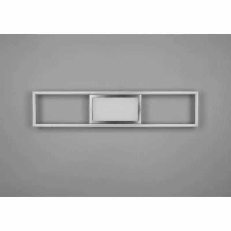 Luminaires Reality Plafonnier Reality Rigido LED Nickel mat, 1 lumière, Télécommandes* Éclairage Led