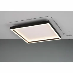 Luminaires Reality Plafonnier Reality Rotonda LED Noir, 1 lumière* Éclairage Led