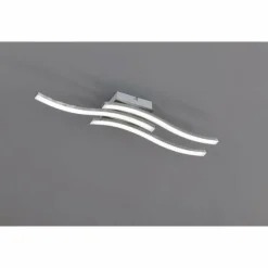 Luminaires Reality Plafonnier Reality ROUTE LED Nickel mat, 3 lumières* Éclairage Led