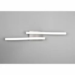 Luminaires Reality Plafonnier Reality Route LED Nickel mat, 2 lumières* Éclairage Led