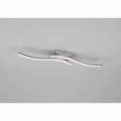 Luminaires Reality Plafonnier Reality Route LED Nickel mat, 2 lumières* Éclairage Led