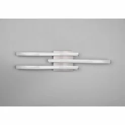 Luminaires Reality Plafonnier Reality Route LED Nickel mat, 3 lumières* Éclairage Led