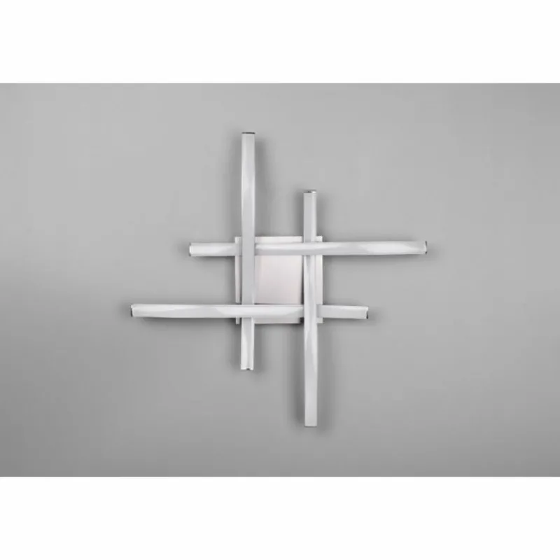 Luminaires Reality Plafonnier Reality Route LED Nickel mat, 4 lumières* Éclairage Led