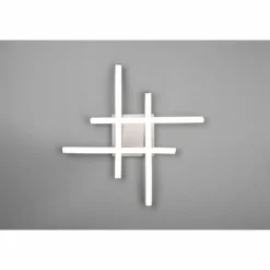 Luminaires Reality Plafonnier Reality Route LED Nickel mat, 4 lumières* Éclairage Led