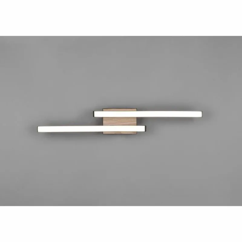 Lampes En Bois-Luminaires Reality Plafonnier Reality Route LED Couleur bois, Noir, 2 lumières