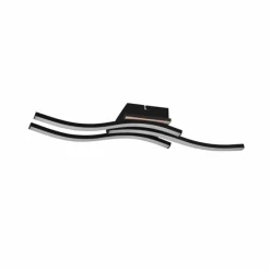 Lampes En Bois-Luminaires Reality Plafonnier Reality Route LED Couleur bois, Noir, 3 lumières