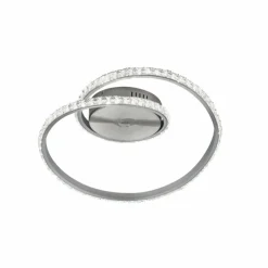 Luminaires Reality Plafonnier Reality Rubin LED Aluminium, 1 lumière, Télécommandes, Changeur de couleurs* Éclairage Led