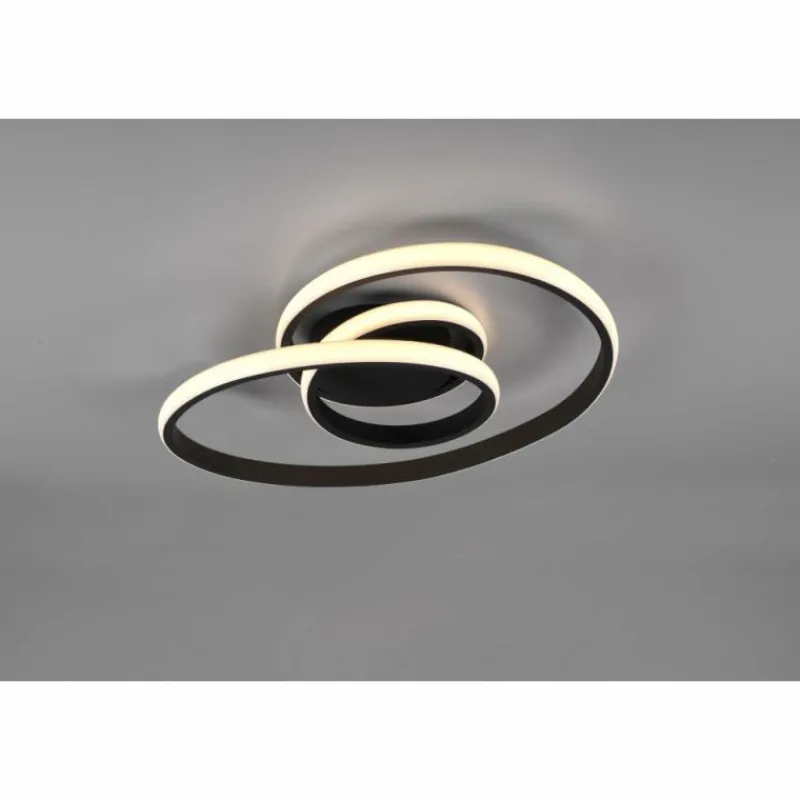 Luminaires Reality Plafonnier Reality Sansa LED Noir, 1 lumière* Éclairage Led