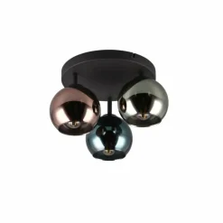 Luminaires Reality Plafonnier Reality SHELDON Noir, 3 lumières