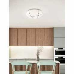 Luminaires Reality Plafonnier Reality Tibor LED Blanc, 1 lumière* Éclairage Led