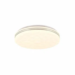 Luminaires Reality Plafonnier Reality Tiger LED Blanc, 1 lumière, Télécommandes, Changeur de couleurs* Éclairage Led