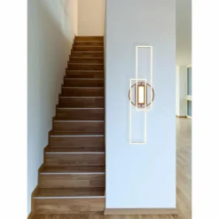 Luminaires Reality Plafonnier Reality TWISTER LED Brun, 1 lumière, Télécommandes* Éclairage Led