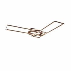 Luminaires Reality Plafonnier Reality TWISTER LED Brun, 1 lumière, Télécommandes* Éclairage Led