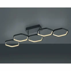 Luminaires Reality Plafonnier Reality Vigo LED Anthracite, 1 lumière* Éclairage Led