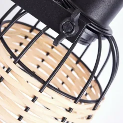 Lampes Vintages & Rétros-hofstein Plafonnier Recinto Bois foncé, Noir, 3 lumières