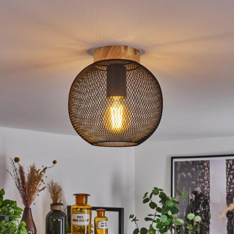 Style Boho-Chic-hofstein Plafonnier Reiden Écru, 1 lumière