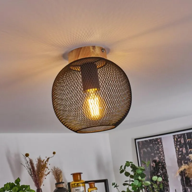 Style Boho-Chic-hofstein Plafonnier Reiden Écru, 1 lumière