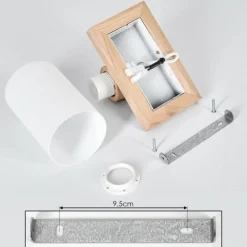 hofstein Plafonnier Represita Écru, Blanc, 1 lumière