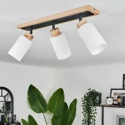 Luminaires Scandinaves-hofstein Plafonnier Represita Noir, 3 lumières