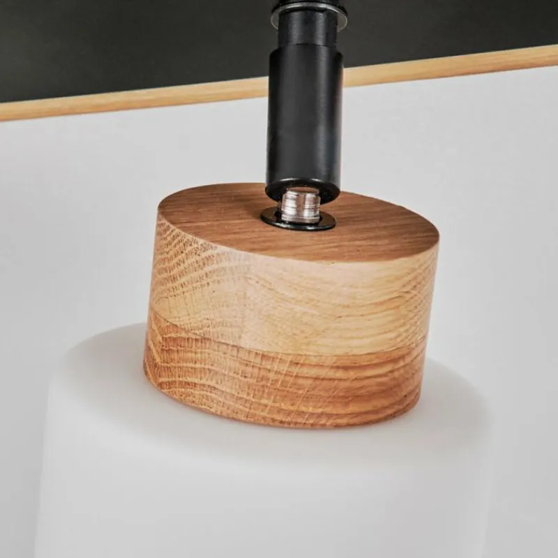 Luminaires Scandinaves-hofstein Plafonnier Represita Noir, 3 lumières