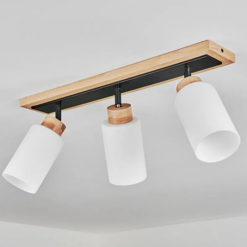 Luminaires Scandinaves-hofstein Plafonnier Represita Noir, 3 lumières