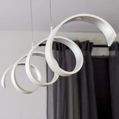 hofstein Plafonnier Rezat LED Blanc, 1 lumière