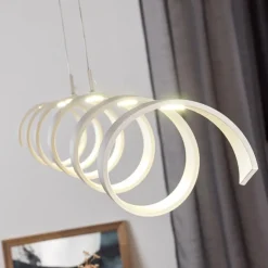 hofstein Plafonnier Rezat LED Blanc, 1 lumière