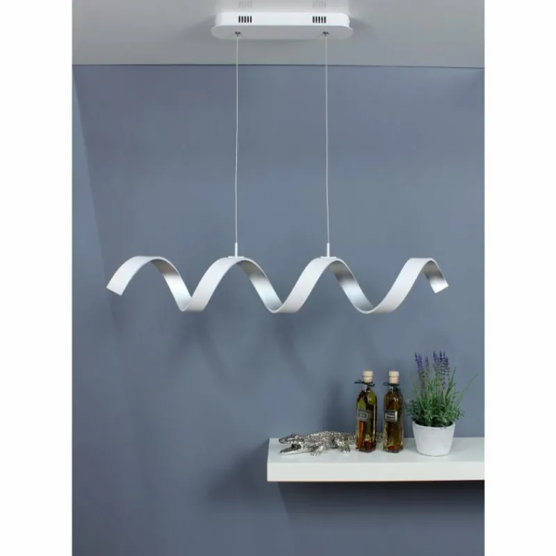 Luce Design Plafonnier Rezat LED Blanc, 1 lumière* Éclairage Led