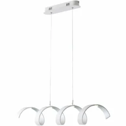 Luce Design Plafonnier Rezat LED Blanc, 1 lumière* Éclairage Led
