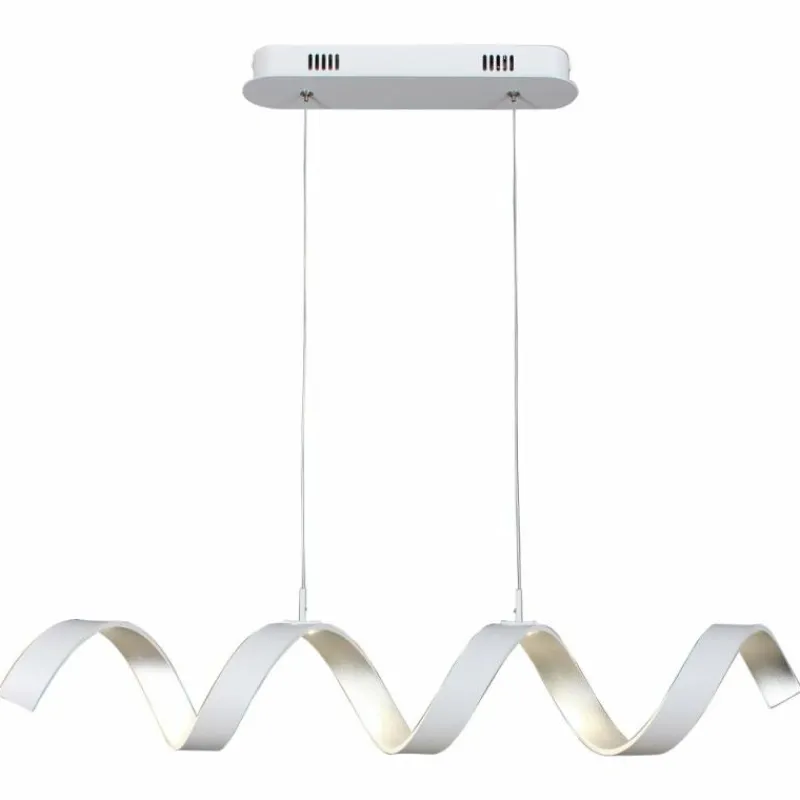Luce Design Plafonnier Rezat LED Blanc, 1 lumière* Éclairage Led