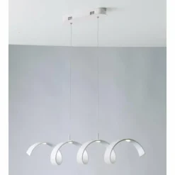Luce Design Plafonnier Rezat LED Blanc, 1 lumière* Éclairage Led