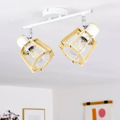 hofstein Plafonnier Rieti Blanc, 2 lumières