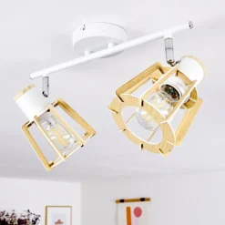 hofstein Plafonnier Rieti Blanc, 2 lumières