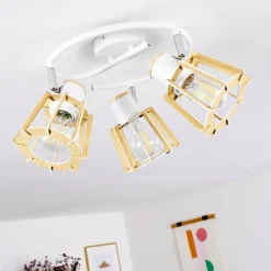 hofstein Plafonnier Rieti Blanc, 3 lumières