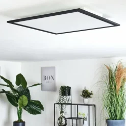 hofstein Plafonnier Ringuelet LED Blanc, 1 lumière, Télécommandes