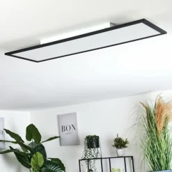 hofstein Plafonnier Ringuelet LED Blanc, 1 lumière, Télécommandes