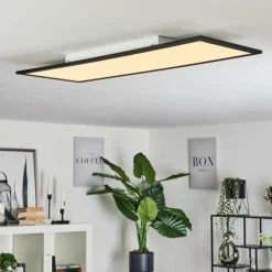 hofstein Plafonnier Ringuelet LED Blanc, 1 lumière, Télécommandes