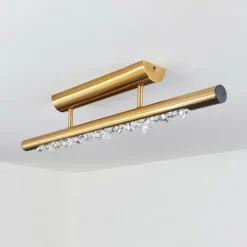 hofstein Plafonnier Rodeche LED Laiton, 1 lumière