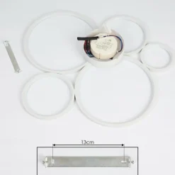 hofstein Plafonnier Rodekro Blanc, 1 lumière